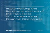 Implementing the Recommendations of the Task Force on Climate-related Financial ... · 2017-12-15 · Implementing the Recommendations of the Task Force on Climate-related Financial