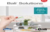Free Bali Solutions - Springs Window Fashionsshared.springswindowfashions.com/SwfShared/pdf/bali... · 2016-09-01 · 2 Lowes.BaliBlinds.ca | 1-800-221-6352 Create a look you love.