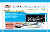 e- Bulletin - Mangalore ICAImangalore-icai.org/Attachment/1507495224_E BULLETIN... · e-Bulletin Volume 6 |June 2017 ... Rodrigues from Mangalore, CA P.R. Suresh and CA Raghavendra