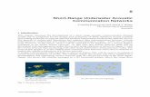 Short-Range Underwater Acoustic Communication …...Short-Range Underwater Acoustic Communication Networks 3 a transmitter and a receiver, including any natural motion present in the