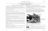 INSTALLATION MANUAL 1585 LOADERS L3130, …...Shut off engine, engage brakes, and remove key during installation. If tractor is equipped with front weights, remove weights and weight
