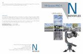 Tip VR-System PRO IIVR-System PRO II USER MANUAL Information For more information, advice and tips concerning our products contact your photo dealer, the distributor of NOVOFLEX products