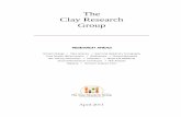 The Clay Research Group The Clay Research The …The Clay Research Group Issue 71 – April 2011 – Page 2 K WEATHER & CLAIMS Running the ‘tension’ method described in Edition