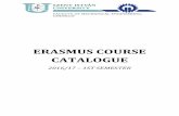 ERASMUS COURSE CATALOGUE - SZIUsziu.hu/sites/default/files/files/FoME_-_COURSE_CATALOGUE_2016-1… · ERASMUS COURSE CATALOGUE 2016/17 – 1ST SEMESTER . 2 LIST OF CORE COURSES The