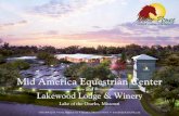Lake of the Ozarks, Missouri - Merlyn Vandervortmerlynvandervort.com/images/pdf/HorsePowerRanchpages.pdf · 2016-07-08 · Mid America Equestrian Center their home. Mid America Equestrian