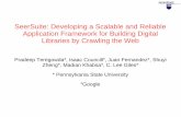 SeerSuite: Developing a Scalable and Reliable Application … · 2019-02-25 · SeerSuite: Developing a Scalable and Reliable Application Framework for Building Digital Libraries