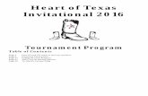 Heart of Texas Invitational 2016 - Amazon S3€¦ · 13 Greenhill JD (Ricardo Jaramillo & Sohum Daftary) 14 Carrollton Sacrd Hrt GR (Madison Gonzalez & Miranda Ryshawy) 15 Westminster