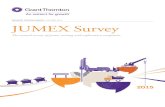 | OCTOBER 2015 JUMEX Survey - Grant Thornton LLP · exploration companies (JUMEX). This research forms part of our ongoing commitment to independent industry insight and our focus