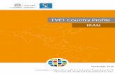 IRAN - UNESCO-UNEVOC · 2019-02-25 · Iran TVTO has a training network across 31 provinces around the country. It includes 586 public technical and vocational training centres and