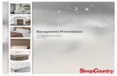 Management Presentation...Management Presentation A Confidential Presentation August 2018. ... management with respect to the Company’s objectives, plans, goals, strategies, outlook,