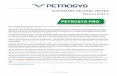 SOFTWARE RELEASE NOTES - Petrosys · 2019-04-12 · for exchanging ‘Log Curve’ data between supported data sources. Users will now be able to read Log Curve data from third-party