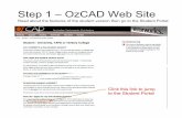 Step 1 OzCAD Web Site · Enter all your information but DON’T enter your old serial number Do Not enter a serial number here unless it was issued by the Student Portal. This means