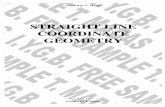 LINE COORDINATE GEOMETRY PRACTICE - MadAsMaths · 2016-06-15 · The straight line L1 has equation 4 3 20 0y x− − = . a) Find an equation of the straight line L2 which is parallel