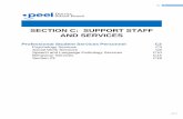 SECTION C: SUPPORT STAFF AND SERVICESpeelschools.org/parents/specialed/sep/Documents/SECTION C... · 2018-05-03 · SECTION C: SUPPORT STAFF AND SERVICES . ... Psychology staff must