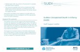 Sudden Unexpected Death in Infancy (SUDI)...Sudden Unexpected Death in Infancy (SUDI) Staff Support Leaflet • Debrief again after key points in the process for example the SUDI review