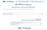 MANUAL DE INGENIERIAmail4.ansal.com.ar/Documentacion/pdfs/Manual-Ingenieria.pdf · 2012-08-14 · MANUAL DE INGENIERIA Evaporadora Sopladora 'MVA' con Condensadora 'MOV' - Blue Star