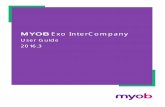 MYOB Exo InterCompany User Guidehelp.myob.com.au/exo/userguides/exo2016/MYOB EXO Business... · 2016-12-16 · 1 MYOB Exo InterCompany Consolidations (or InterCompany) is an MYOB