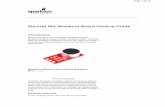 Electret Mic Breakout Board Hookup Guide Sheets/Sparkfun PDFs...Electret Mic Breakout Board Hookup Guide Introduction Ready to add audio to your next project? The SparkFun Electret