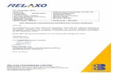 RELAXO - National Stock Exchange of India...RELAXO 27th December, 2019 BSE Scrip Ltd. National Stock Exchange of India Ltd Corporate Relationship Listing Department, Department Exchange