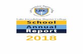 2018 - ljbc.wa.edu.au · scaled score in four or more subjects/courses ... Piano Recital Violin Recital Year 3 and Year 5 Scholarship concerts Choir Sing Festival competition ...