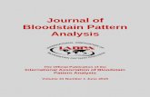 Journal of Bloodstain Pattern Analysis · would react with the exposed blood stains. This was unknown at this point and it was decided to conduct a later examination. On October 7,