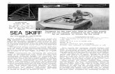 SEA SKIFF - CountryPlans.com · Skiff is first and foremost a fisher. SEA SKIFF By WILLIAM D. JACKSON Naval Architect Designed for the man who likes to fish, this sturdy craft can