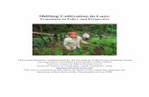 Shifting Cultivation in Laos...1 Shifting Cultivation in Laos: Transitions in Policy and Perspective This report has been commissioned by the Secretariat of the Sector Working Group