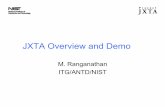 JXTA Overview and Demo - 123seminarsonly.com...JXTA Overview JXTA is a set of open XML-based protocols to build Peer to Peer Applications. API bindings for the protocols are defined
