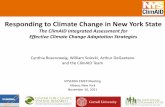 Responding to Climate Change in New York State · 2013-11-14 · Responding to Climate Change in New York State The ClimAID Integrated Assessment for Effective Climate Change Adaptation