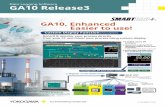 Data Logging Software GA10 Release3 - Yokogawa …LF 04L65B01-1EN Data Logging Software GA10 Release3 GA10, Enhanced Easier to use! Record & monitor your process directly from your