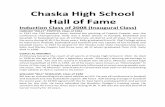 Chaska High School Hall of Famechs.district112.org/wp-content/uploads/sites/7/...Chaska High School Hall of Fame Induction Class of 2008 (Inaugural Class) HAROLD “KELLY” POPPITZ,