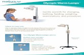 Olympic Warm-Lamps - Atsamed · Olympic Warm-Lamps ™ Adapts to many uses With its adjustable height and light hood, the Olympic Warm-Lamp is easy to set at the correct distance