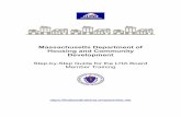 Massachusetts Department of Housing and Community Development · 2017-10-03 · Massachusetts Department of Housing and Community Development Step-by-Step Guide for the LHA Board
