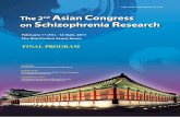 The 2 C on Schizophrenia Research Sawsr.schizophrenia.or.kr/data/Final Program.pdfFebruary 11 (Fri) - 12 (Sat), 2011 The Ritz-Carlton Seoul, Korea February 11 (Fri) - 12 (Sat), 2011