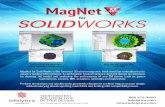 files.solidworks.comMagNet for SolidWorks is the foremost 3D electromagnetic field simulator embedded in the industry leading CAD software. A combination beyond compare: just one design