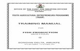 COURSE OUTLINE modules... · 2016-09-28 · delta state government office of the chief job creation officer, governor’s office. youth agricultural entrepreneurs programme (yagep)