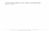Introduction to ServiceNowservicenow-support.org/wp-content/uploads/2017/07/introduction-to... · The ServiceNow release cycle is designed to provide optimal stability and quality,