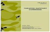 THEATER SUPPORT COMMAND - GlobalSecurity.org · Because no two theaters of operation are the same, and conditions in any theater can change quickly, commanders must adapt the doctrine