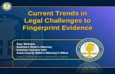 Current Trends in Legal Challenges to Fingerprint Evidenceforensic science evidence helps juries identify the guilty and clear the innocent, and the department believes that the current