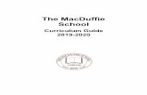 The MacDuffie School · Preparing for exams is an essential part of our program and provides another opportunity for students to review material. Upper school courses listed as semester