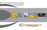 Product Overview Festoon Systems €¦ · • Grab cranes • Automatic cranes Trolley design • Galvanized steel with stainless steel components Programm 0210 0215 0230 0240 0250