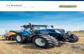 T7 Range - CNH Industrial · The T7 long wheelbase is part of the extended T7 family which means there is a new holland T7 tractor to match all of your specific ... The head turning