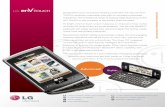 Datasheet enV Touch LG:DRAFT Datasheet enV …enV TOUCH in the company of the world’s ﬁnest handsets. Its bright, external touch screen measures an impressive three inches and