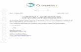 ASX Announcement Date: 13 June 2014 ASX Code: COY For … · 2014-06-13 · Company Overview Coppermoly is focussed on exploring for copper and gold deposits in New Britain, PNG.