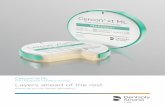 Layers ahead of the rest - Dentsply Sirona · zirconia required the shade concept to be completely re-thought. The result: Cercon xt ML. + The clever arrangement of the layers with