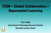 STEM + Global Collaboration = Exponential Learning · Level Up Village . PIONEERING GLOBAL STEAM | 1:1 virtual, collaborative global STEAM (STEM + Arts) courses between students all