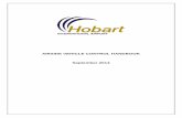 AIRSIDE VEHICLE CONTROL HANDBOOK September 2014 · PDF file vehicle on the airside of Hobart Airport. The Aviation Transport Security Act 2004, requires HIAPL and all persons using