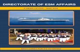 DIRECTORATE OF ESM AFFAIRS - Navy Foundation Mumbai Charter · 2019-05-03 · DIRECTORATE OF ESM AFFAIRS . NAVY CARES FOR ITS VETERANS NAVY FOR LIFE AND BEYOND 2 CONTENTS . Ser .