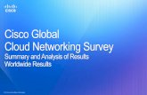 Cisco Global Cloud Networking Survey€¦ · The Survey Was Commissioned by Cisco and Distributed by Insight Express With the Goal of Helping ... supply chain management, and project