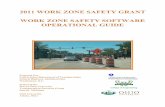 Work Zone Safety Software Operation Guide€¦ · i . Work Zone Safety Software Operation Guide FHWA Contract No. DTFH61-11-00031 Submitted To: United States Department of Transportation